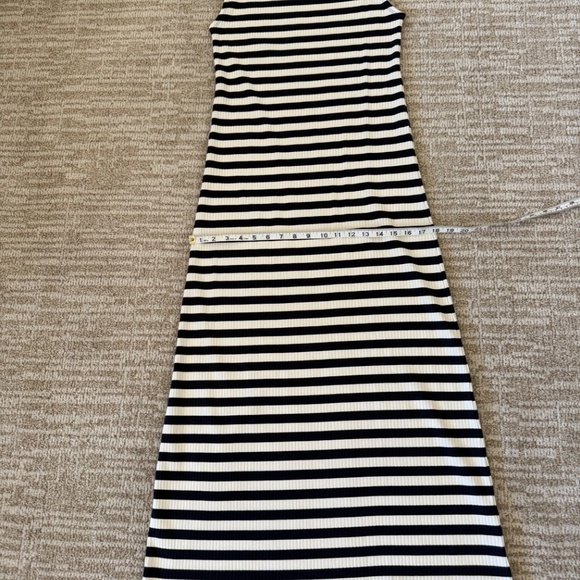 J. Crew Knit boatneck midi dress in stripe - Picture 5 of 5